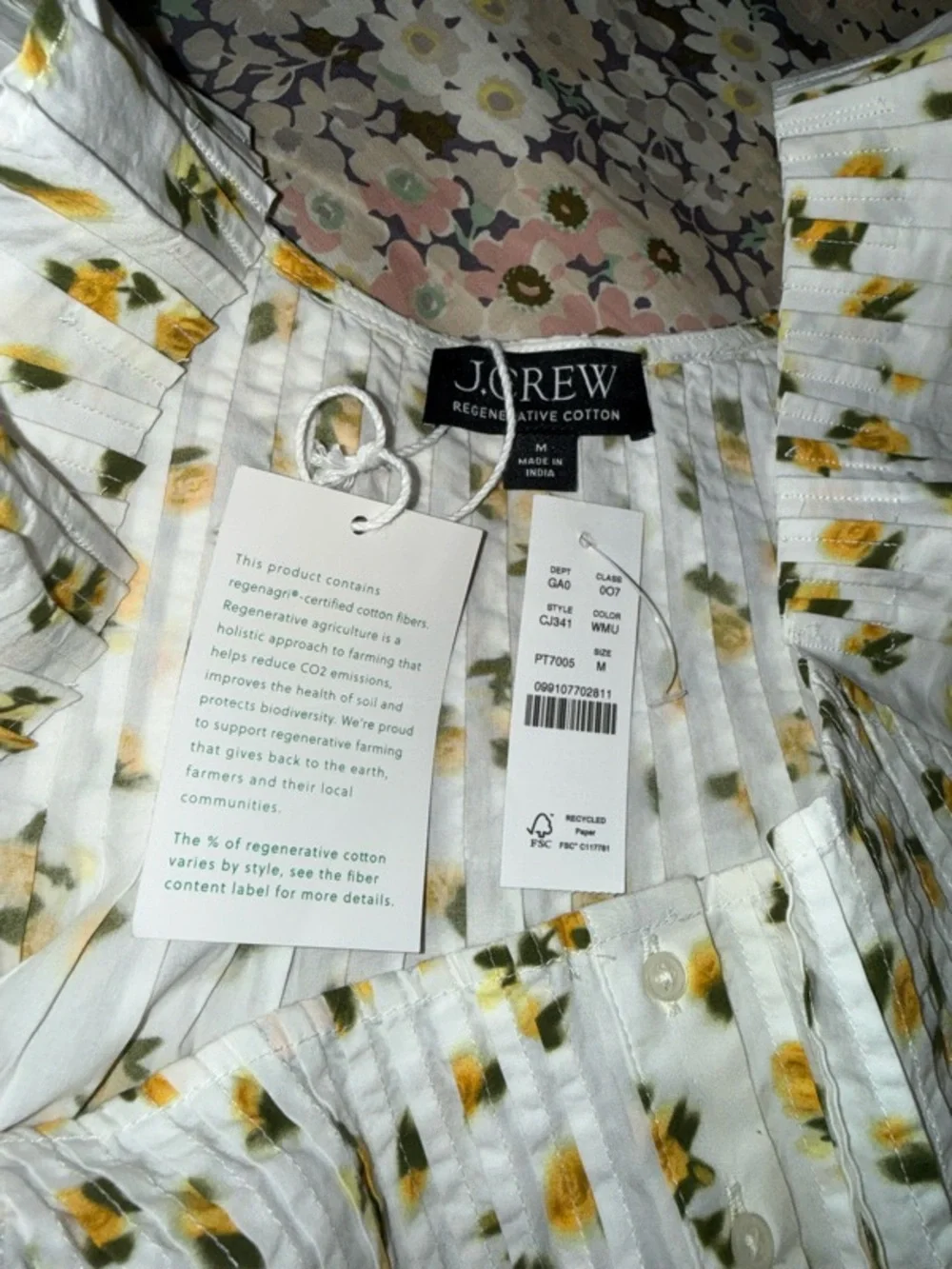 J.Crew Peplum Top